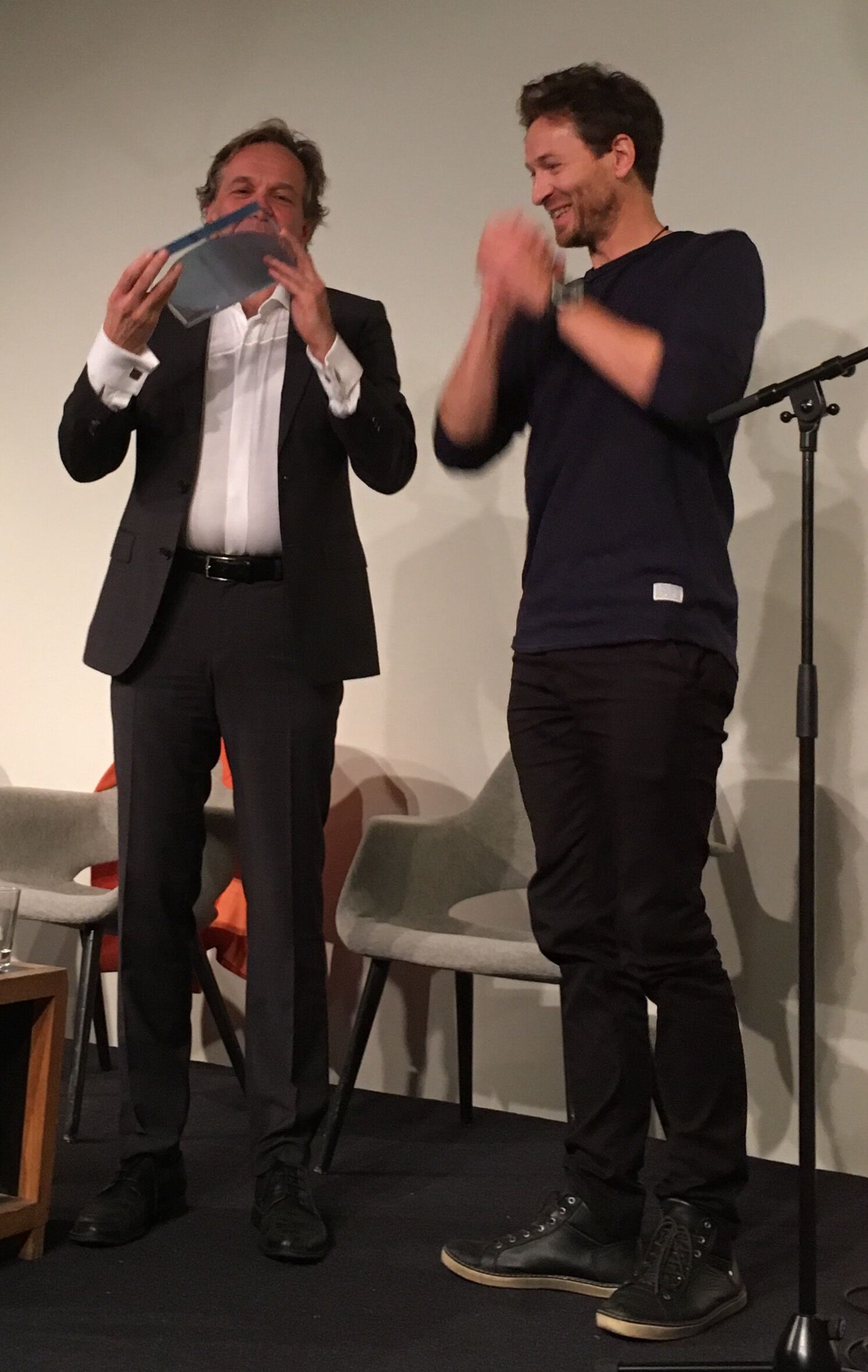 Henrik Svensen (t.h.), Thomas Evensen