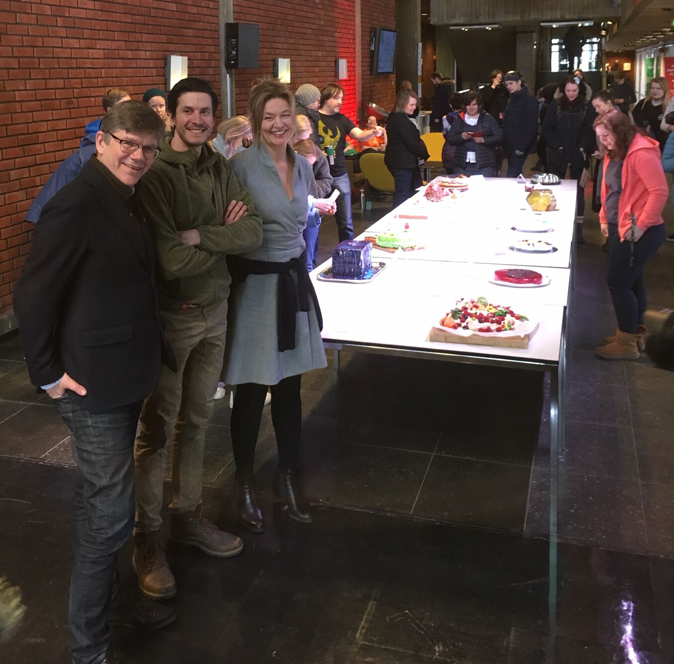 Svein Stølen, Quentin Coudert, Live Rasmussen, Nerdy Science Cakes 2019