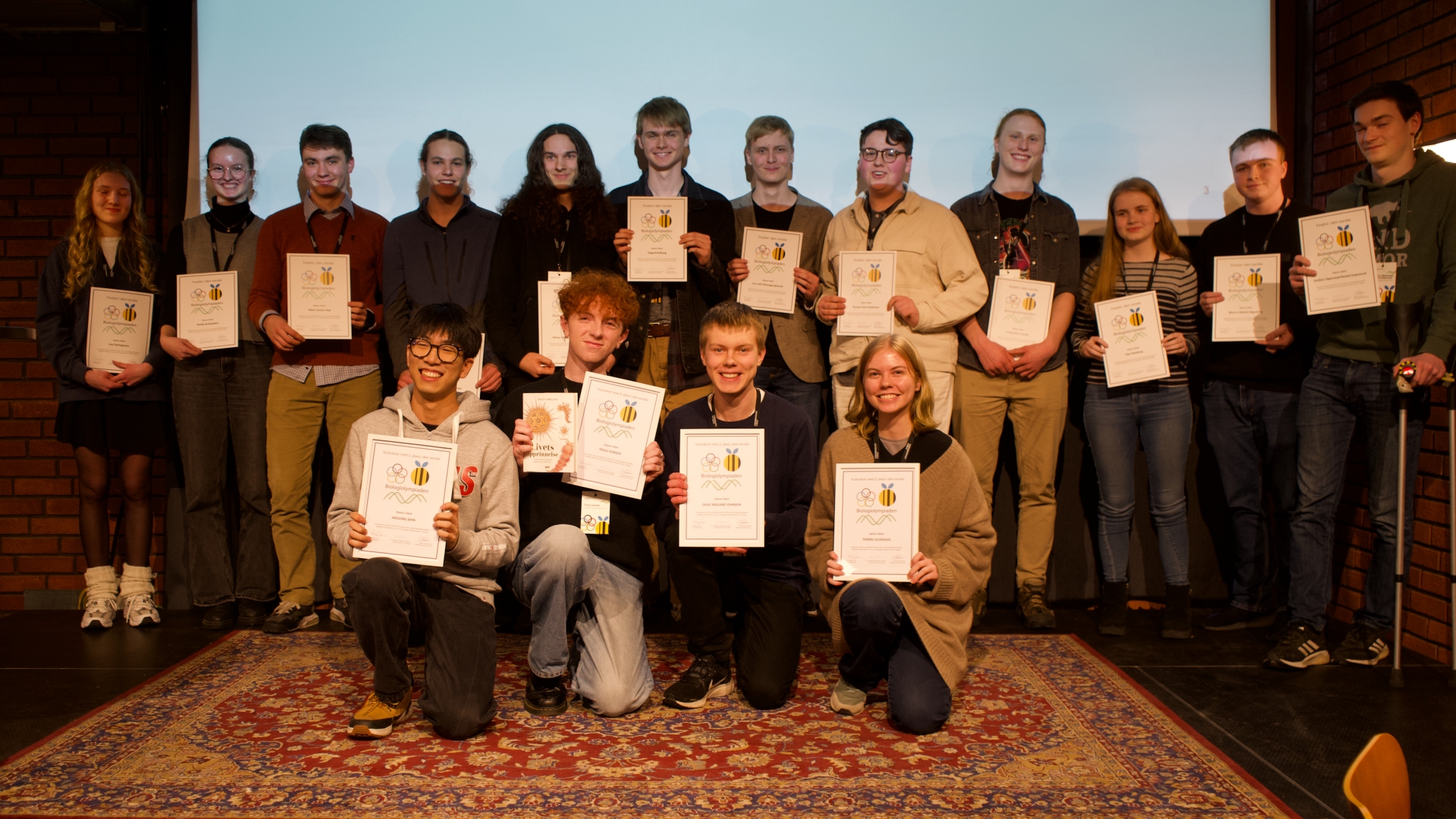 vinnerne i biologiolympiaden