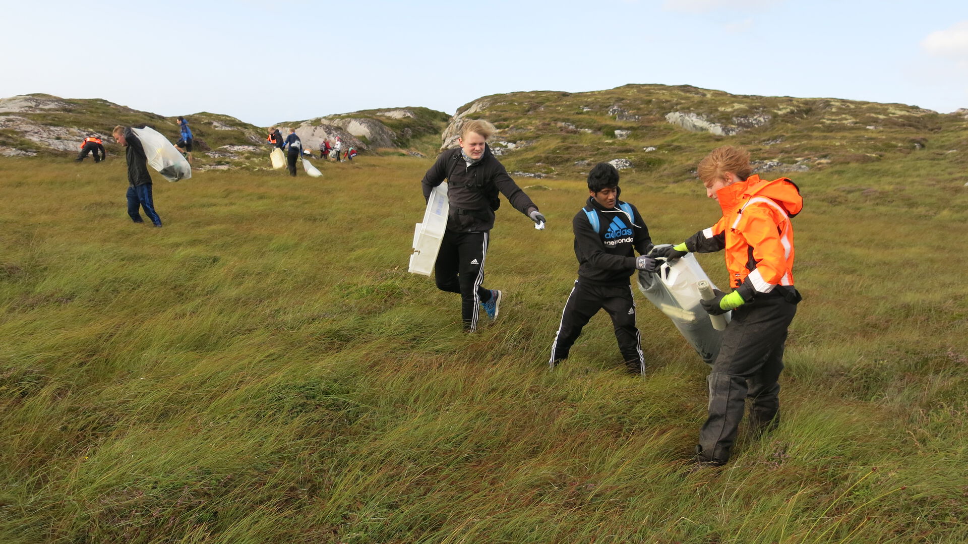Elever fra Byåsen videregående skole