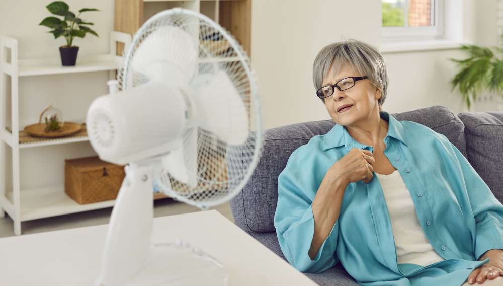 Folk i store byer er sårbare for hetebølger og  ekstrem varme, spesielt eldre voksne kan ha vansker med å takle uvanlig høye temperaturer. Illustrasjonsfoto: Colourbox.com