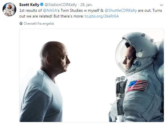Mark Kelly (t.v.), Scott Kelly