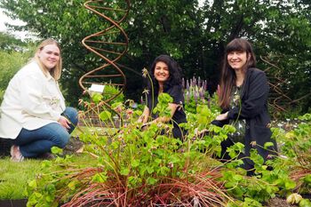 Person ,Hair ,Smile ,Jeans ,Plant.