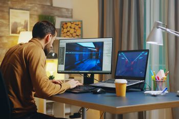 Computer ,Table ,Personal computer ,Computer monitor ,Furniture.