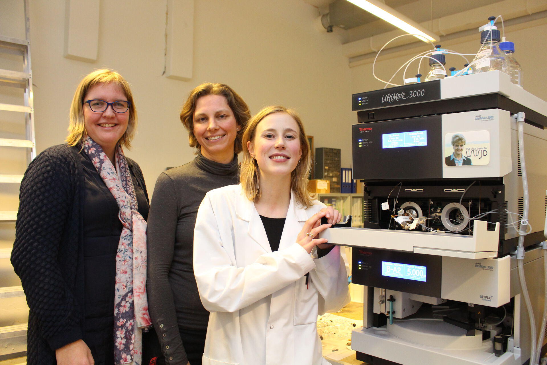 Astrid Gjelstad, Trine Grønhaug Halvorsen og Cecilie Rosting
