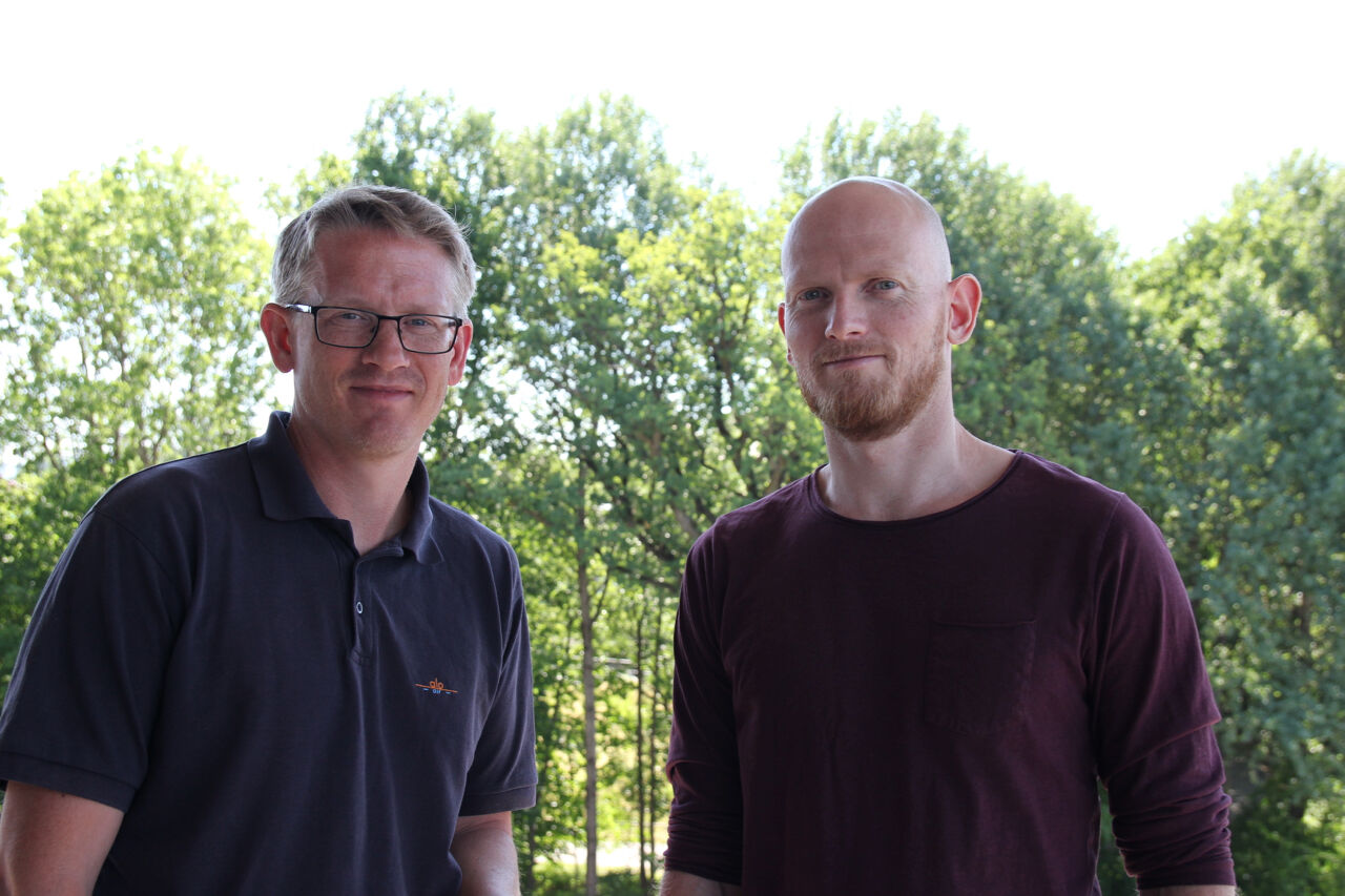 Petter Nilsen (t.v.), Johan Sæbø
