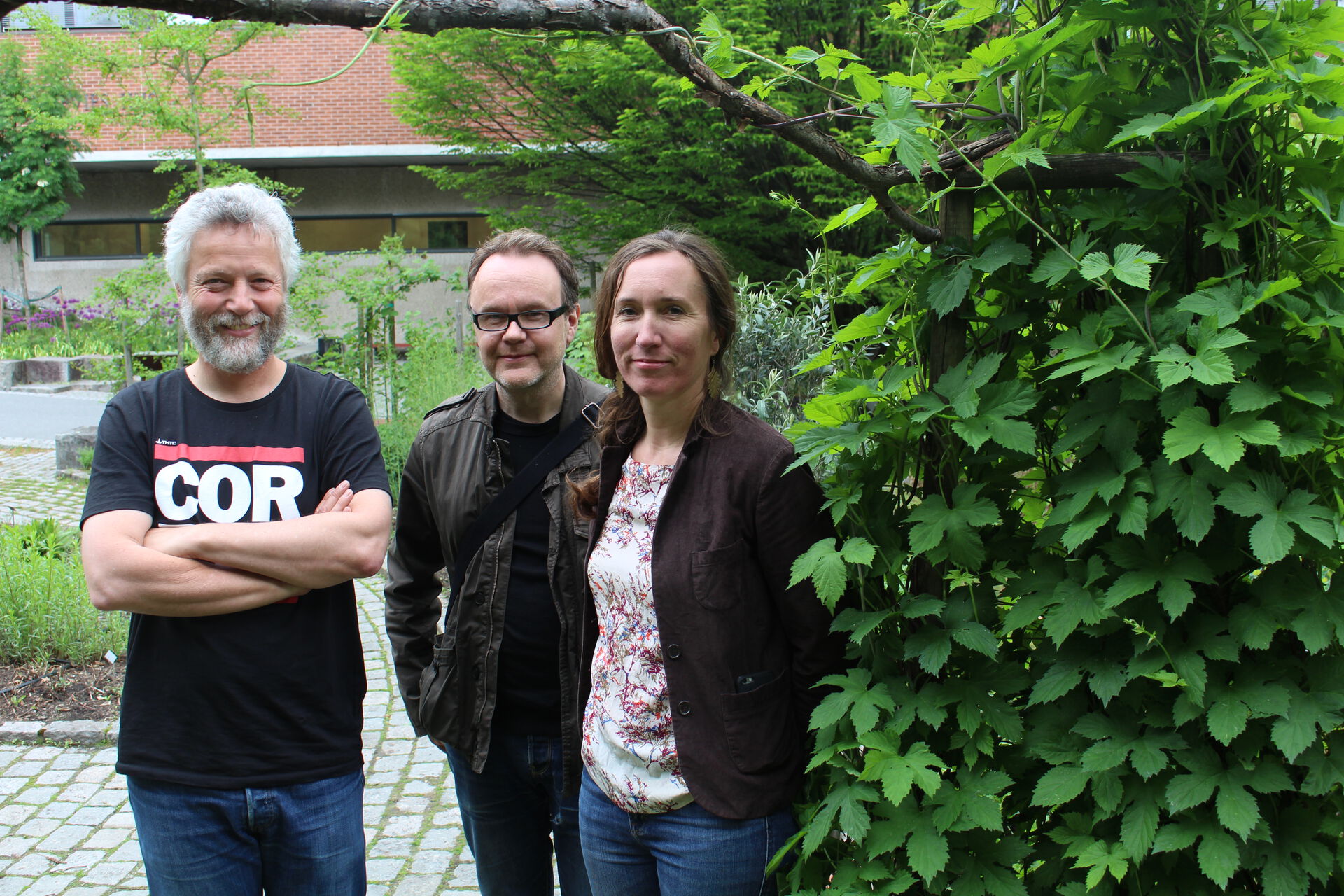 Tre tverrfaglige forskere: Paul Wenzel Geissler, Knut Breivik og Katrine Borgå. 