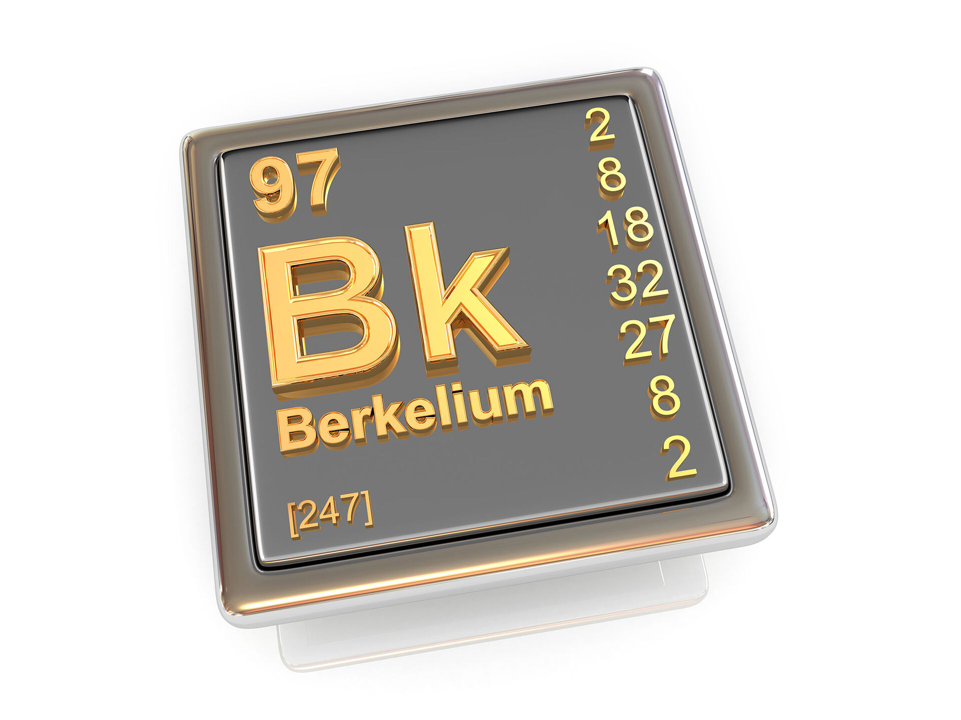 Berkelium fra periodesystemet