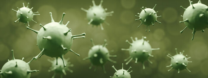 Hvor mange korona-virus er det som skal til for å forårsake sykdom?