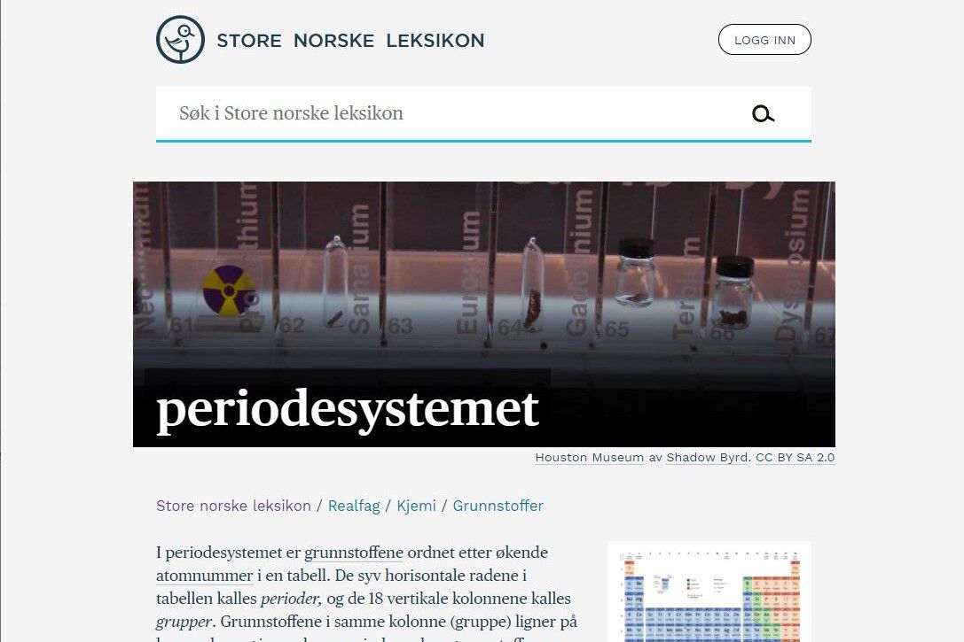 periodesystemet