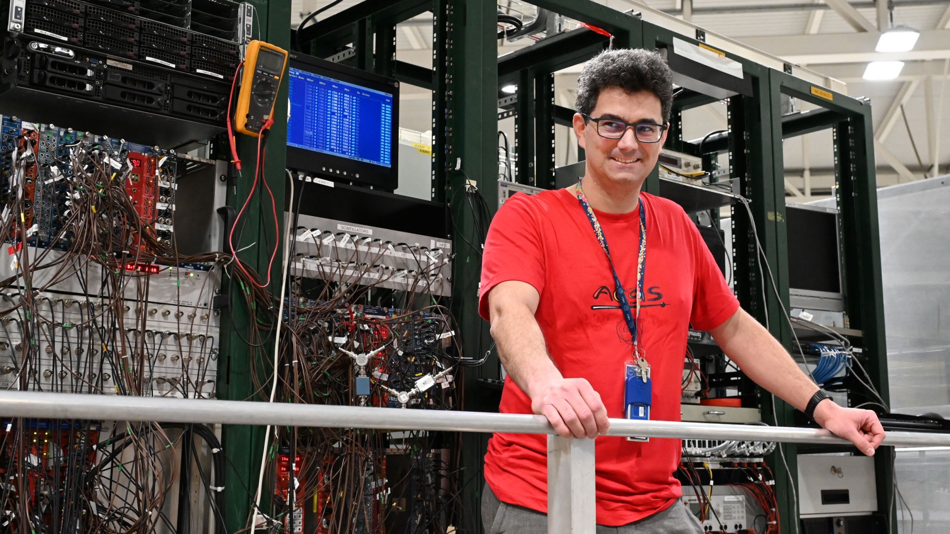 Antoine Camper på CERN