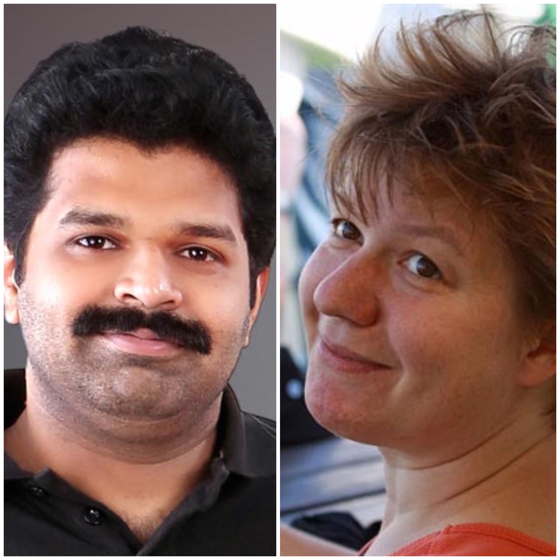 Aswin Sekhar og Stephanie Werner