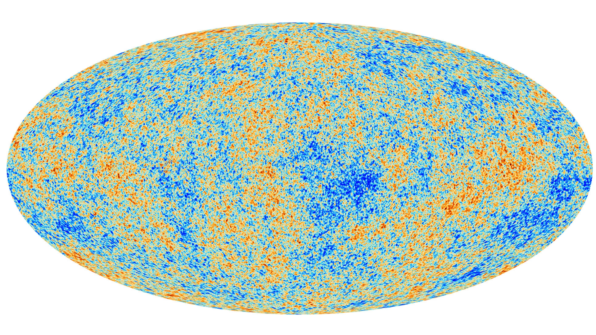 Illustrasjon av universet som er laget ved hjelp av kosmologi-eksperimenter.